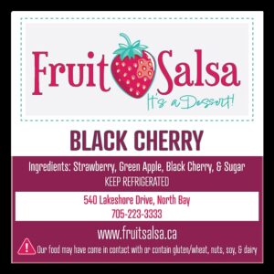 Fruit Salsa - Black Cherry